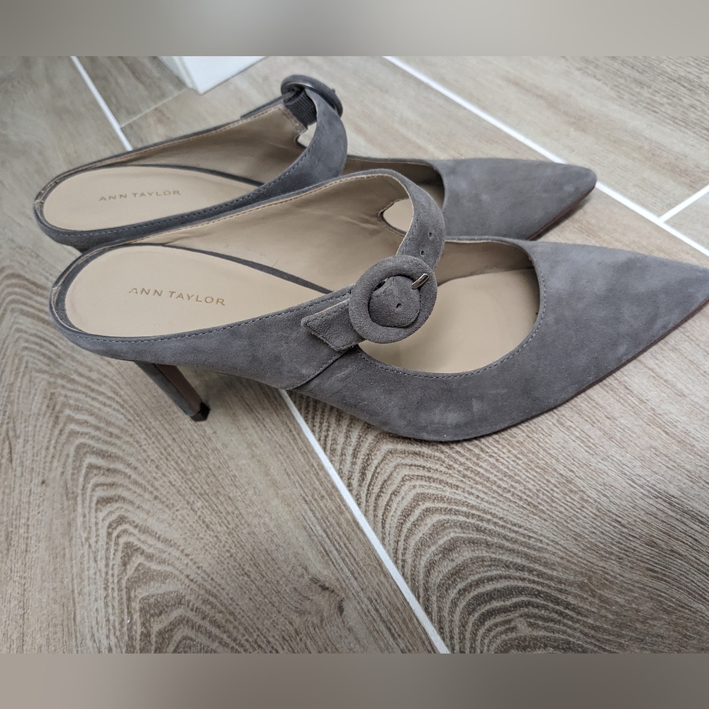 Ann Taylor Heeled Mules